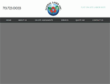 Tablet Screenshot of globallaser.com